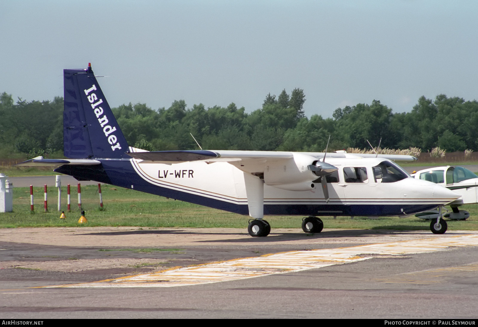 Aircraft Photo of LV-WFR | Pilatus Britten-Norman BN-2B-26 Islander | AirHistory.net #328125