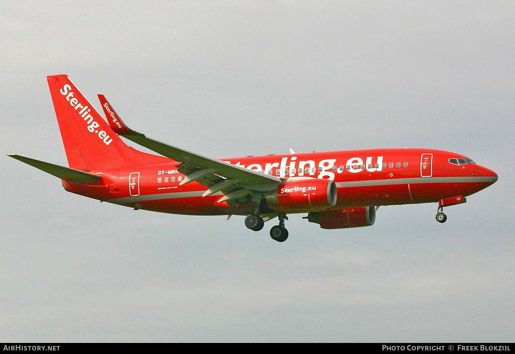 Aircraft Photo of OY-MRH | Boeing 737-7L9 | Sterling Airlines | AirHistory.net #328133