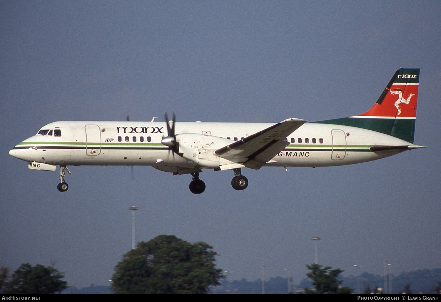 Aircraft Photo of G-MANC | British Aerospace ATP | Manx Airlines | AirHistory.net #328134