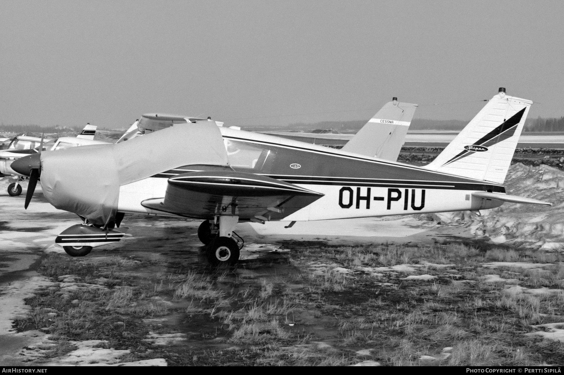 Aircraft Photo of OH-PIU | Piper PA-28-180 Cherokee C | AirHistory.net #328157
