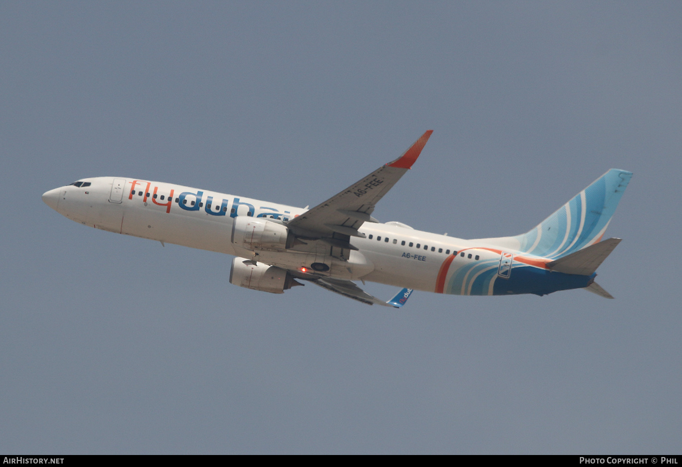 Aircraft Photo of A6-FEE | Boeing 737-8KN | Flydubai | AirHistory.net #328159