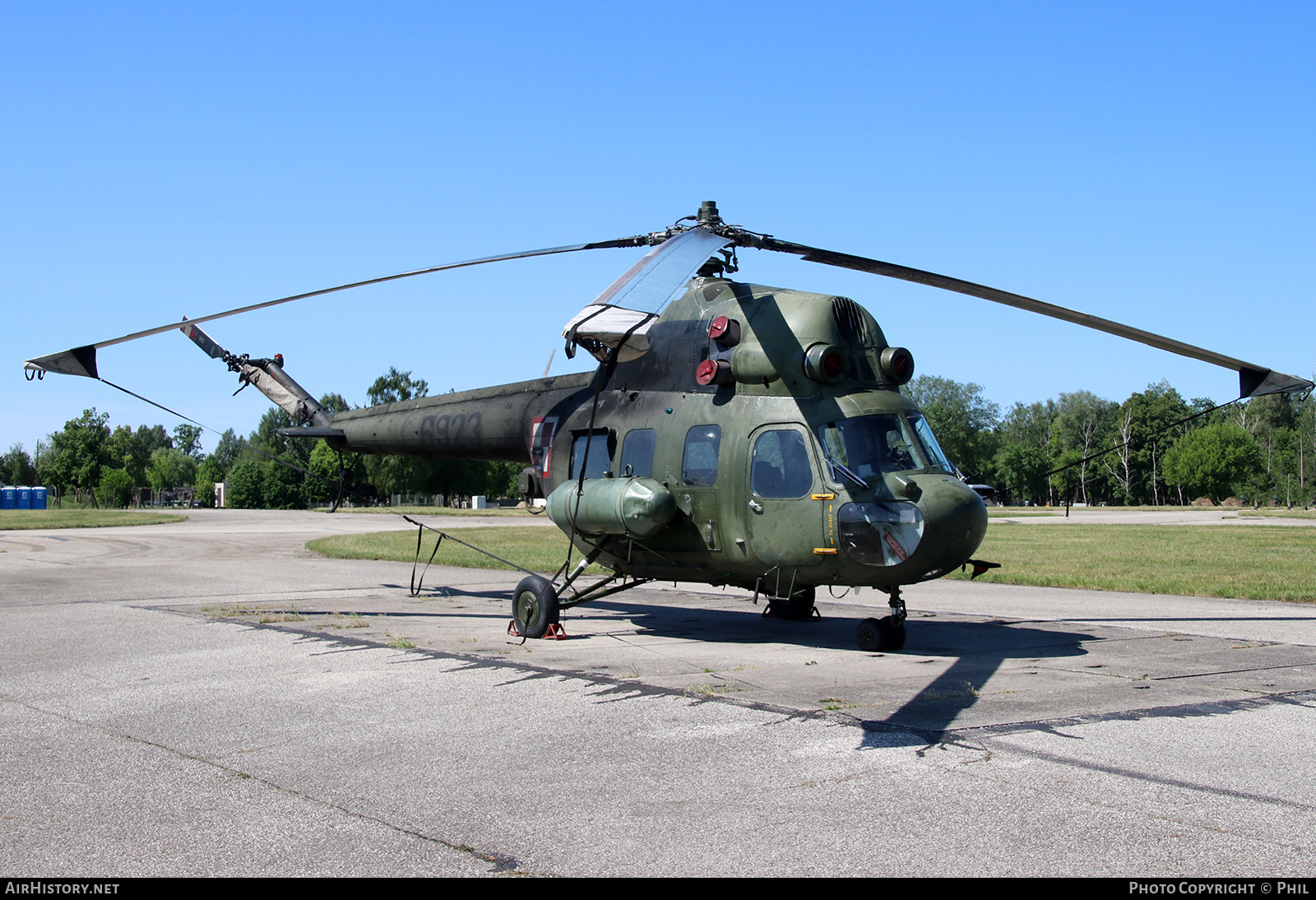Aircraft Photo of 6923 | Mil Mi-2URP | Poland - Army | AirHistory.net #328168