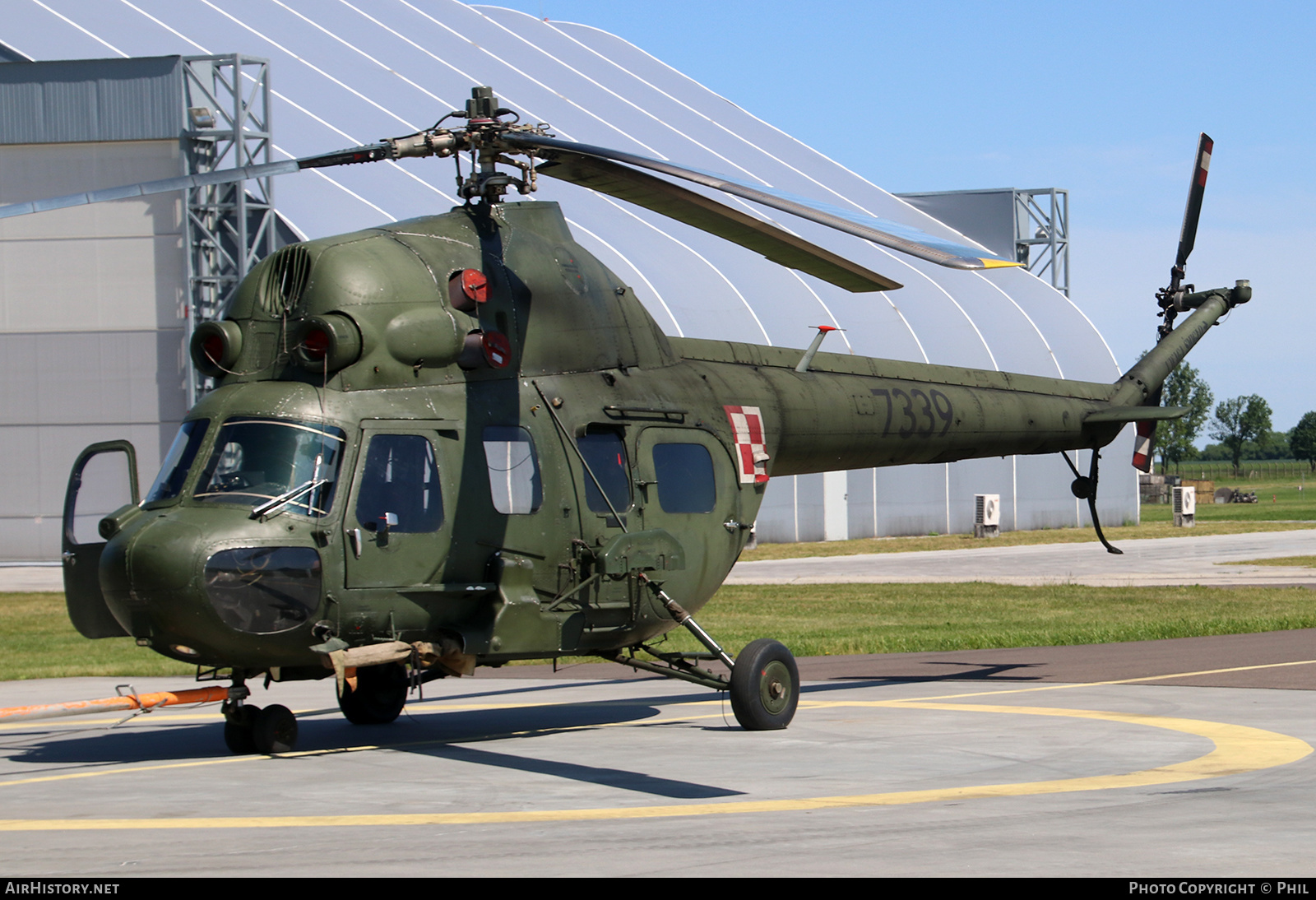 Aircraft Photo of 7339 | Mil Mi-2URP | Poland - Army | AirHistory.net #328171