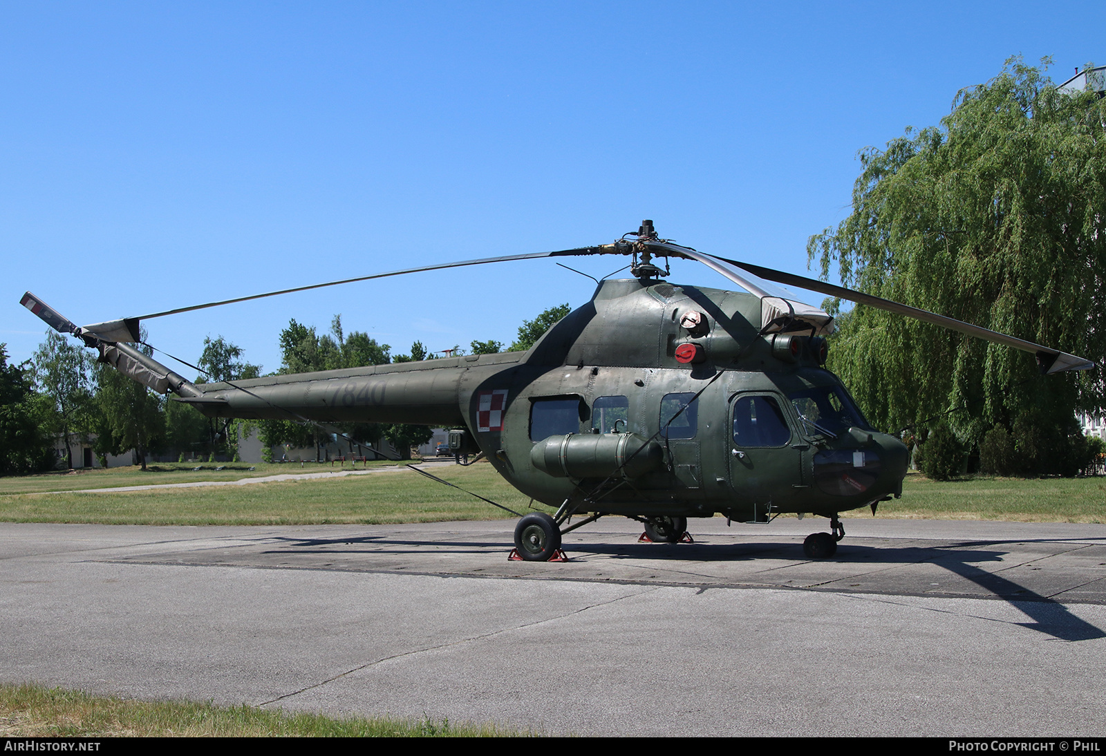 Aircraft Photo of 7840 | Mil Mi-2URP | Poland - Army | AirHistory.net #328172