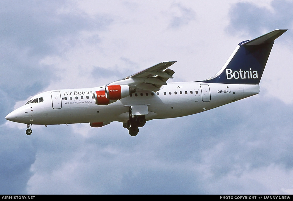 Aircraft Photo of OH-SAJ | BAE Systems Avro 146-RJ85 | Air Botnia | AirHistory.net #328195