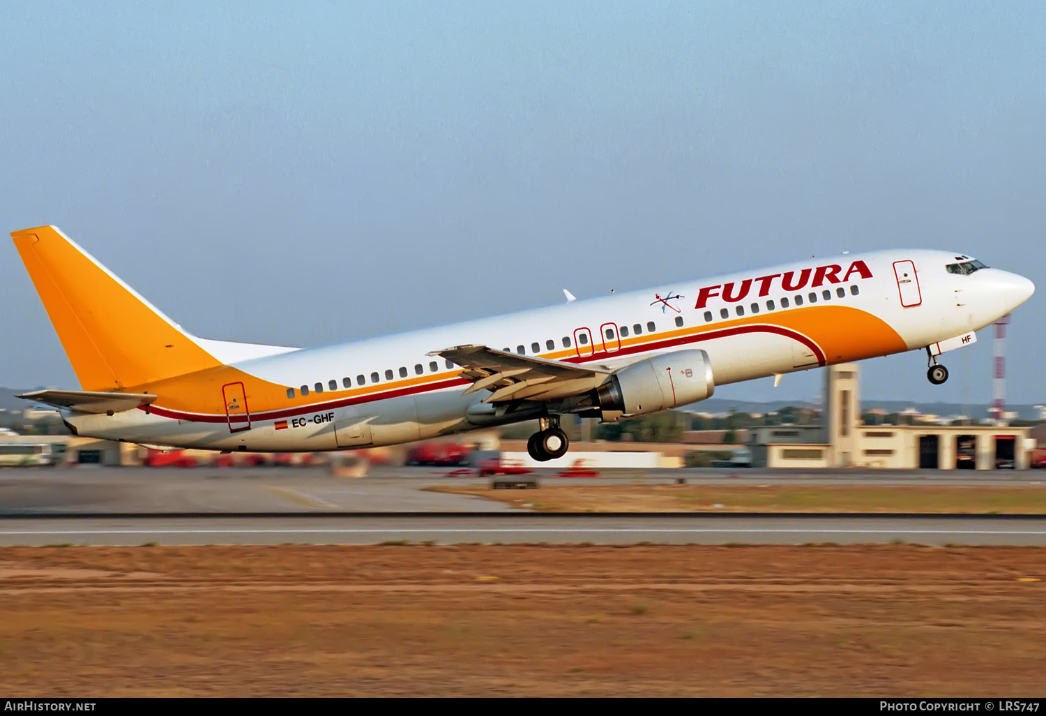 Aircraft Photo of EC-GHF | Boeing 737-46B | Futura International Airways | AirHistory.net #328198