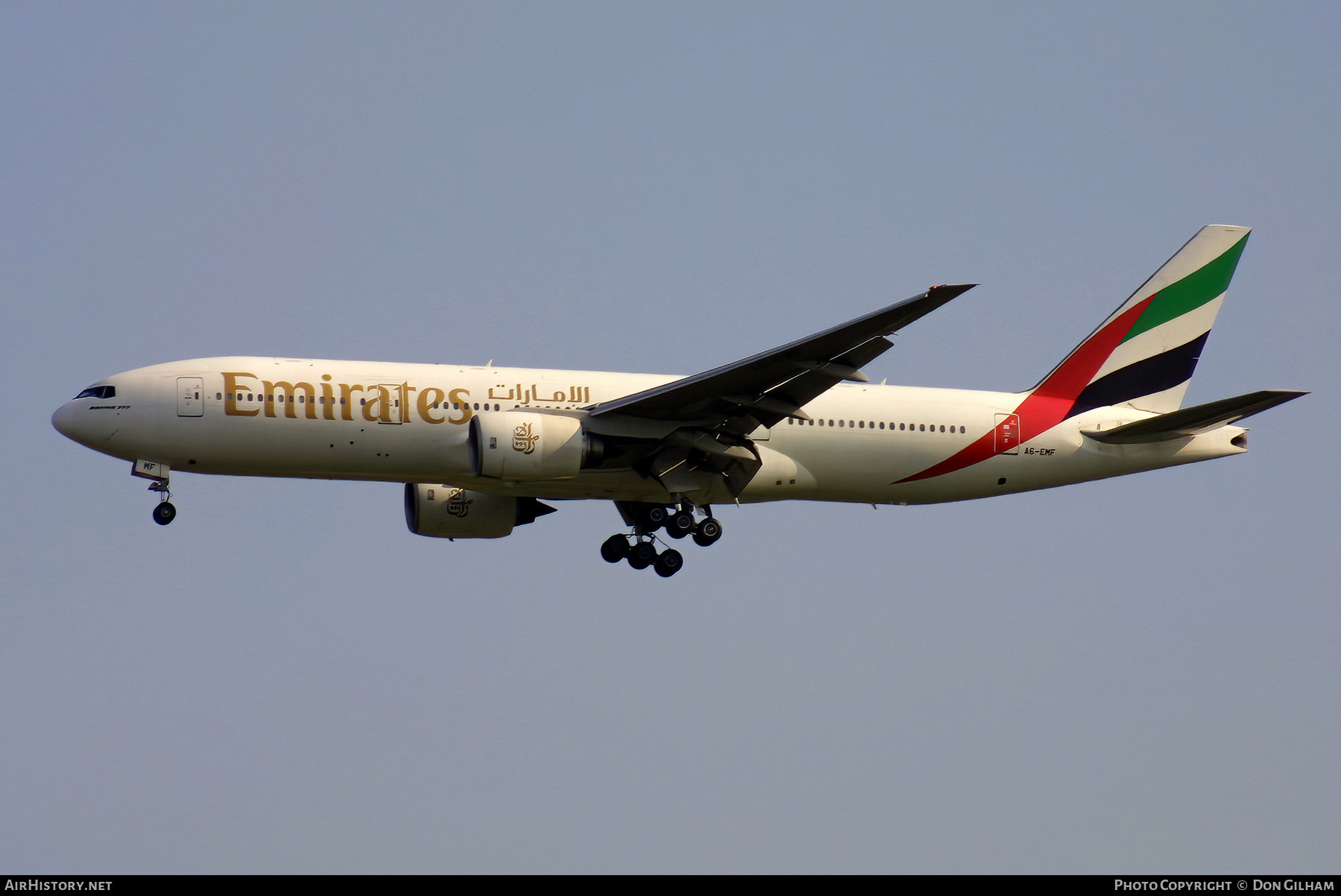 Aircraft Photo of A6-EMF | Boeing 777-21H | Emirates | AirHistory.net #328235