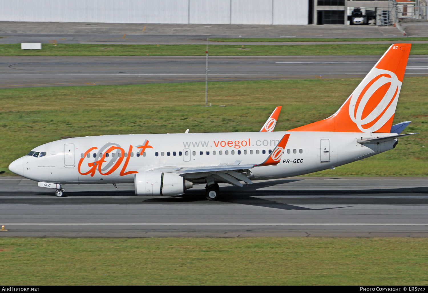 Aircraft Photo of PR-GEC | Boeing 737-7EH | GOL Linhas Aéreas | AirHistory.net #328237