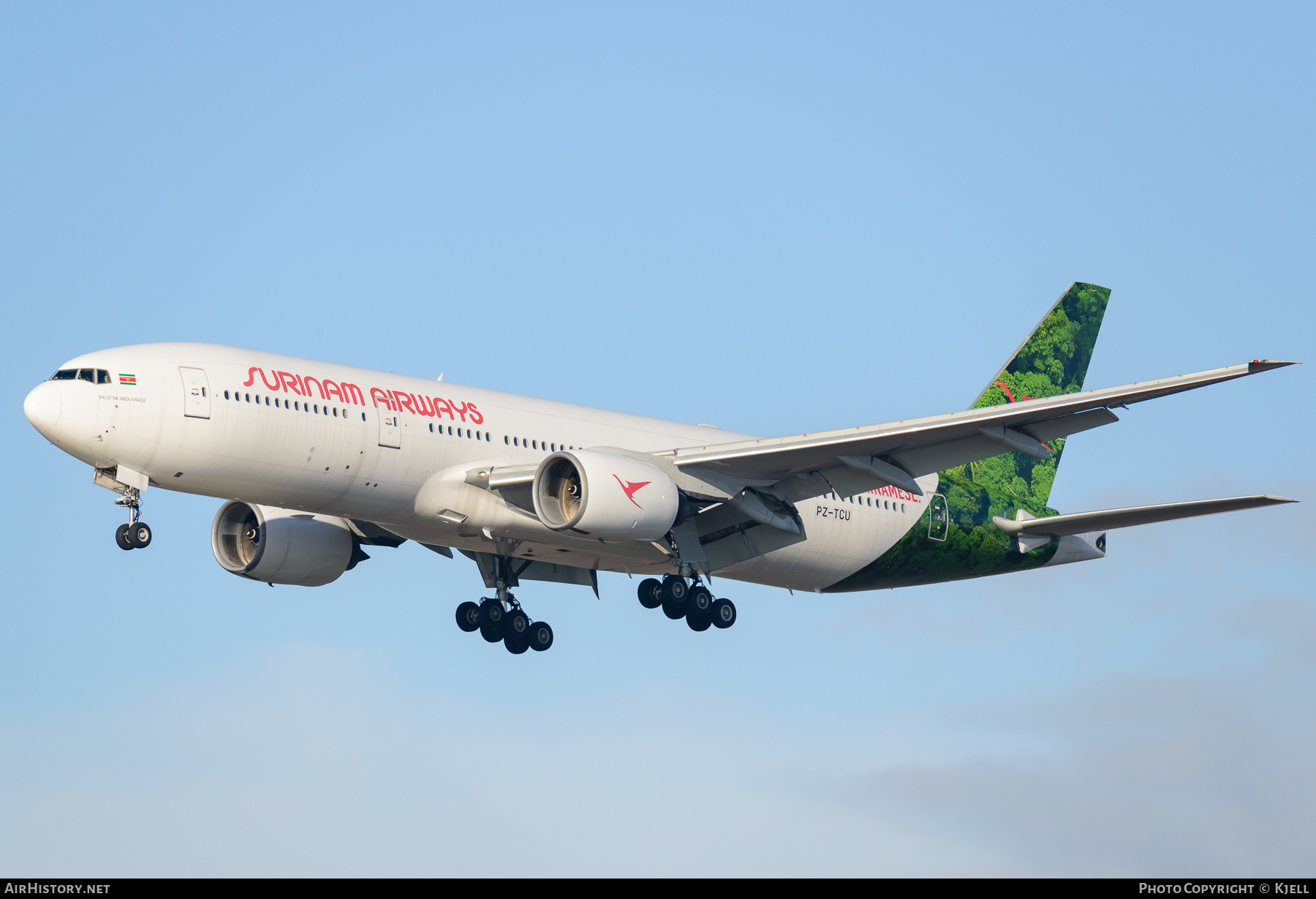 Aircraft Photo of PZ-TCU | Boeing 777-212/ER | Surinam Airways | AirHistory.net #328249