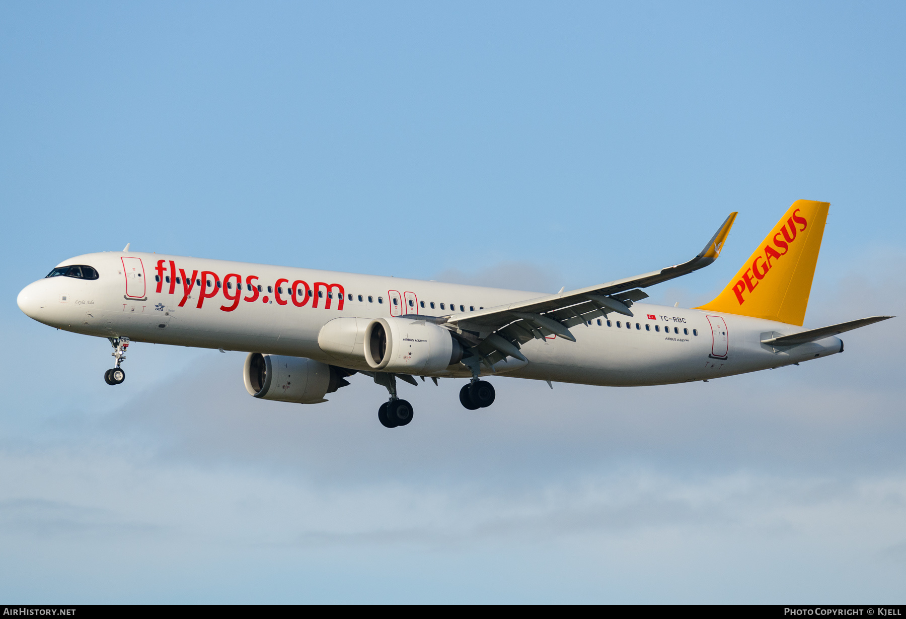 Aircraft Photo of TC-RBC | Airbus A321-251NX | Pegasus Airlines | AirHistory.net #328257