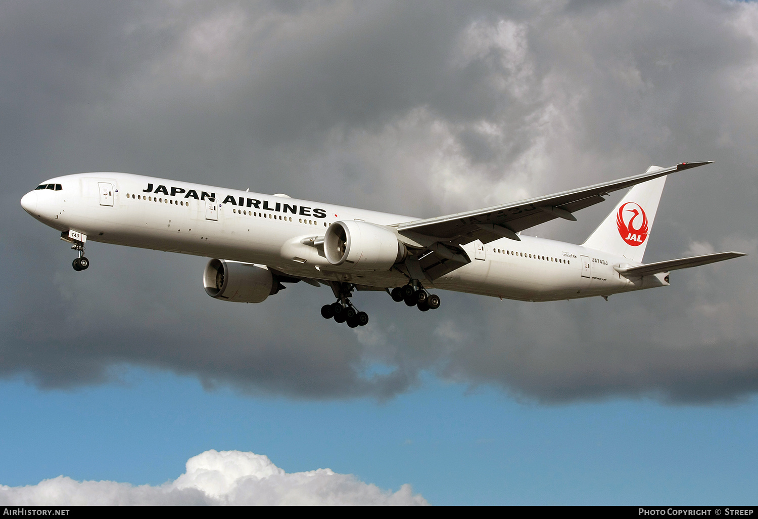 Aircraft Photo of JA743J | Boeing 777-346/ER | Japan Airlines - JAL | AirHistory.net #328260