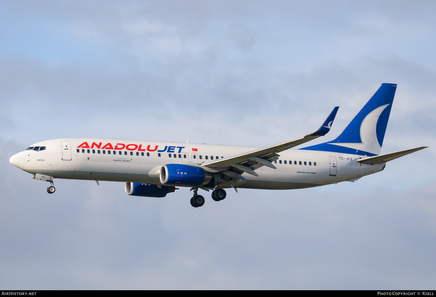 Aircraft Photo of TC-JFE | Boeing 737-8F2 | AnadoluJet | AirHistory.net #328263