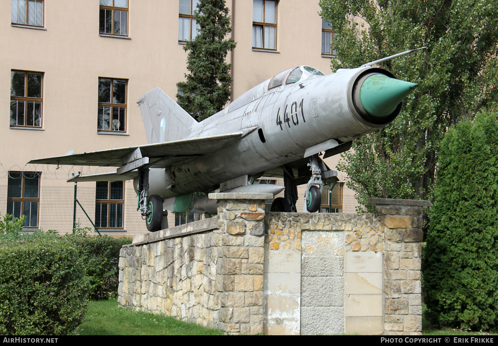 Aircraft Photo of 4401 | Mikoyan-Gurevich MiG-21PFM | Czechoslovakia - Air Force | AirHistory.net #328277