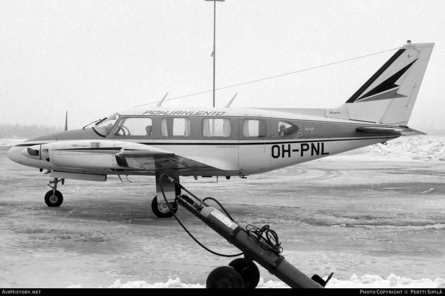 Aircraft Photo of OH-PNL | Piper PA-31-310 Navajo | Pohjanlento | AirHistory.net #328278