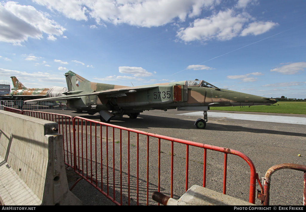 Aircraft Photo of 5735 | Mikoyan-Gurevich MiG-23BN | Czechoslovakia - Air Force | AirHistory.net #328280