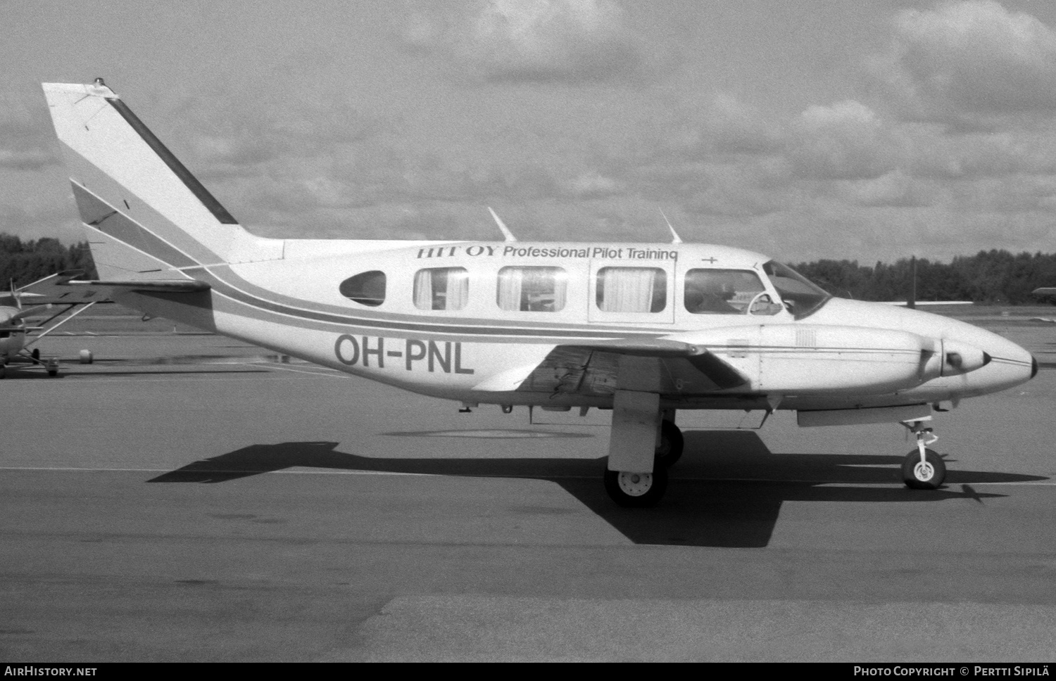 Aircraft Photo of OH-PNL | Piper PA-31-310 Navajo | HIT OY Professional Pilot Training | AirHistory.net #328289