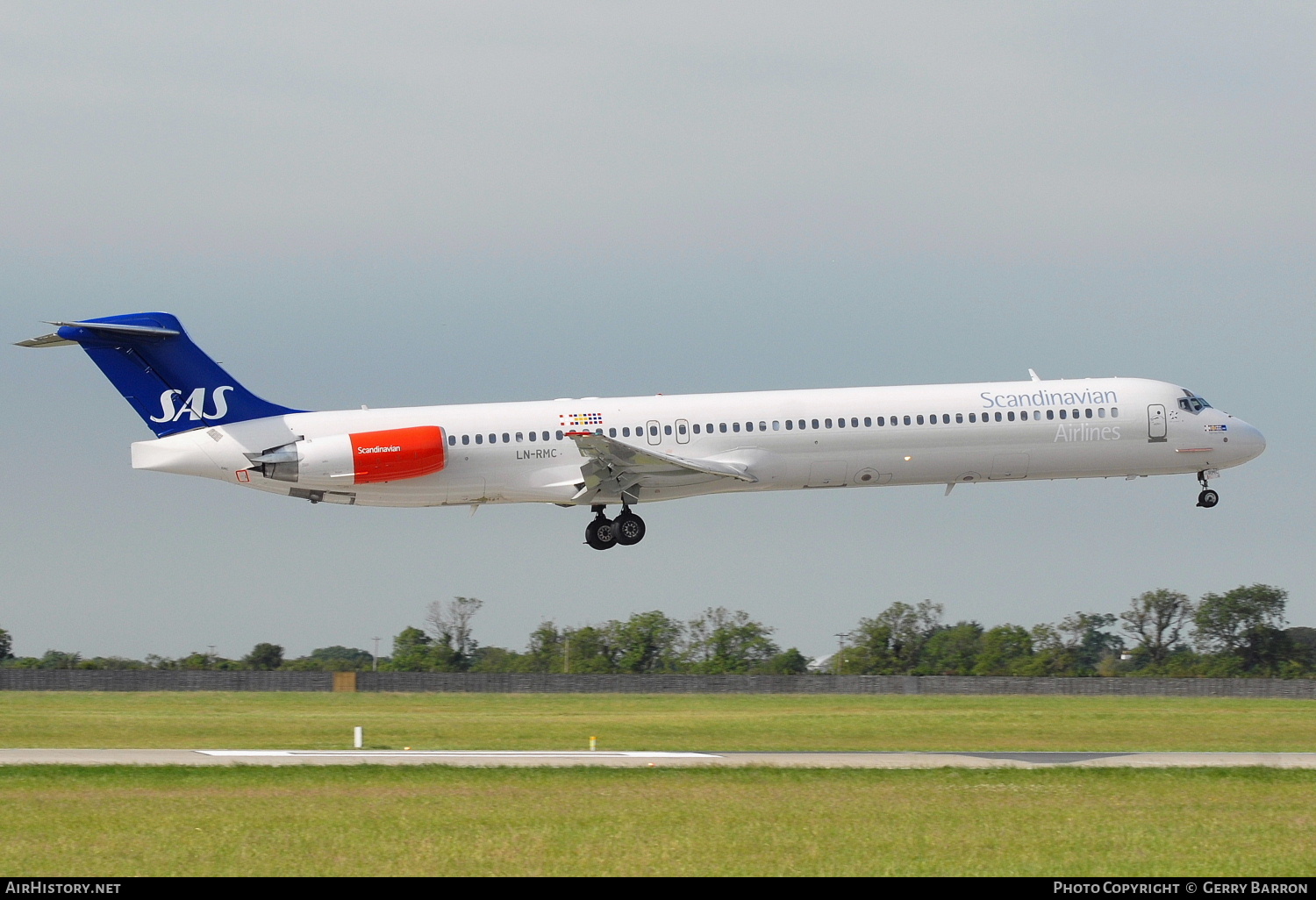 Aircraft Photo of LN-RMC | McDonnell Douglas MD-82 (DC-9-82) | Scandinavian Airlines - SAS | AirHistory.net #328291