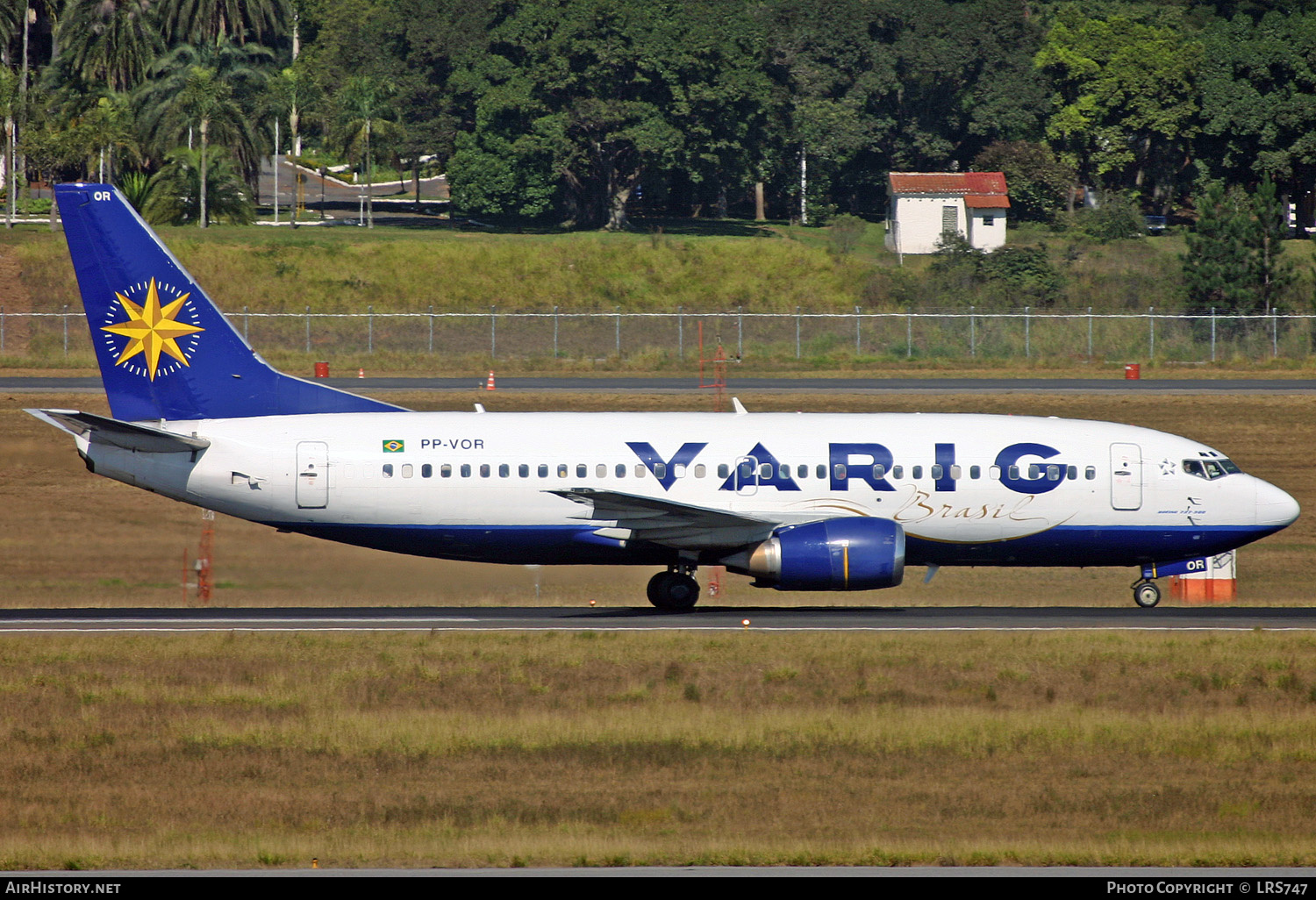 Aircraft Photo of PP-VOR | Boeing 737-33A | Varig | AirHistory.net #328305