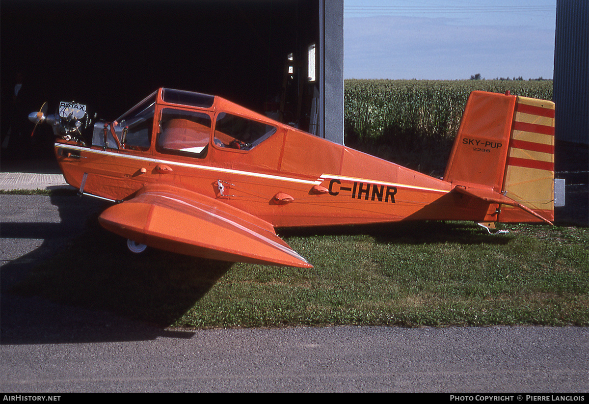 Aircraft Photo of C-IHNR | Wood Sky Pup/Low Wing | AirHistory.net #328310