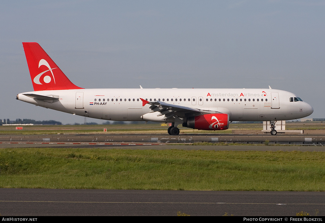 Aircraft Photo of PH-AAY | Airbus A320-232 | Amsterdam Airlines | AirHistory.net #328320