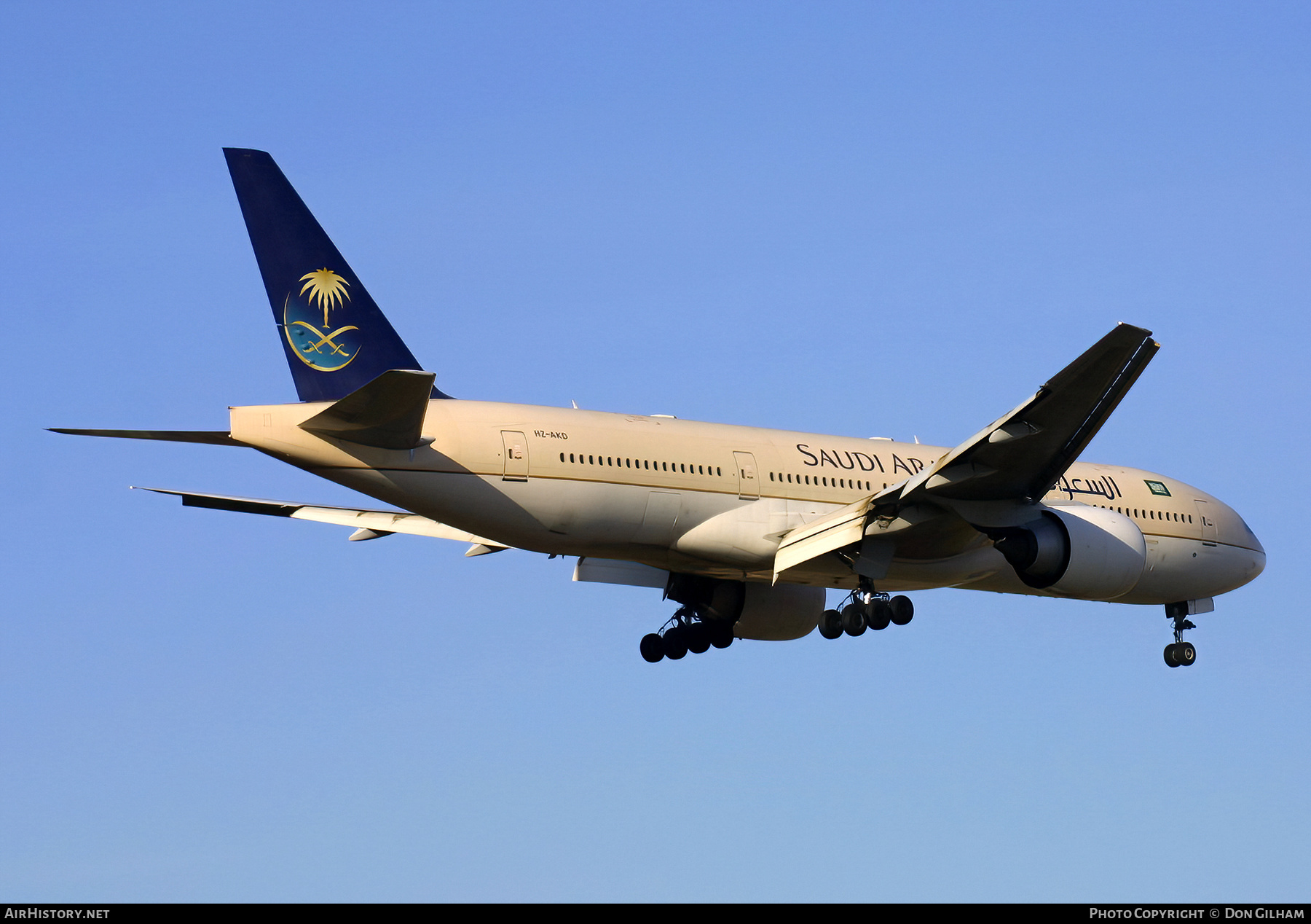 Aircraft Photo of HZ-AKD | Boeing 777-268/ER | Saudi Arabian Airlines | AirHistory.net #328324