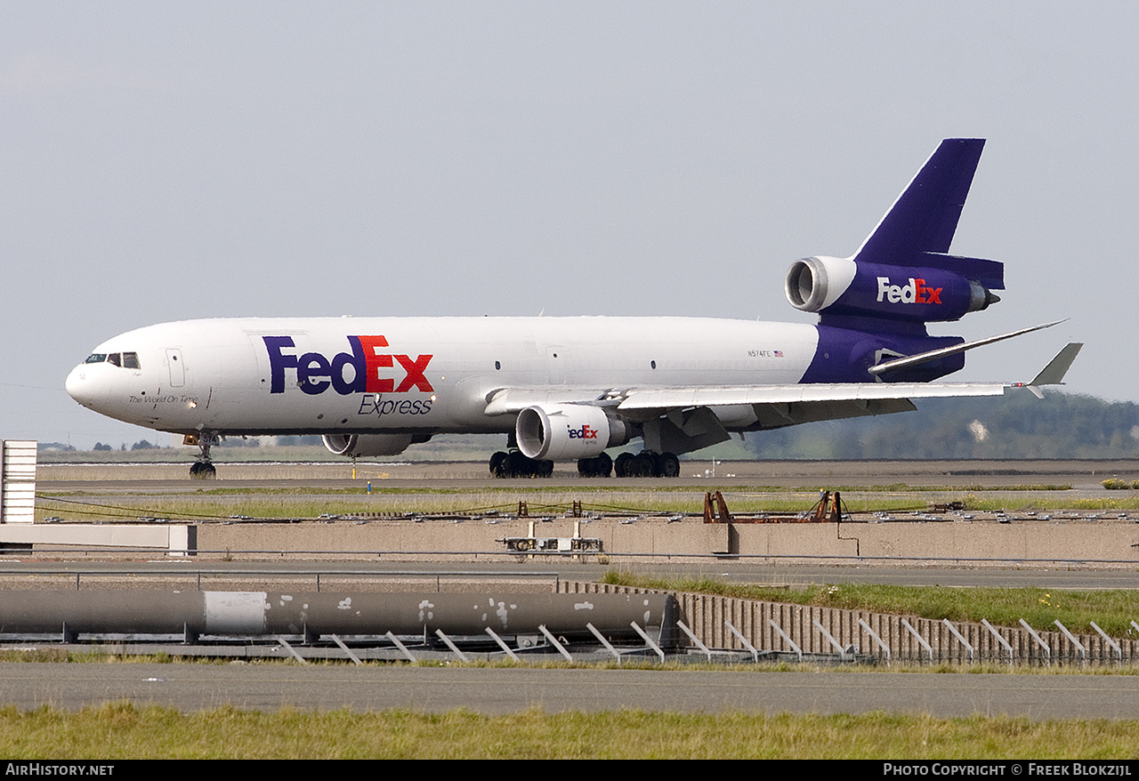 Aircraft Photo of N574FE | McDonnell Douglas MD-11F | FedEx Express | AirHistory.net #328325