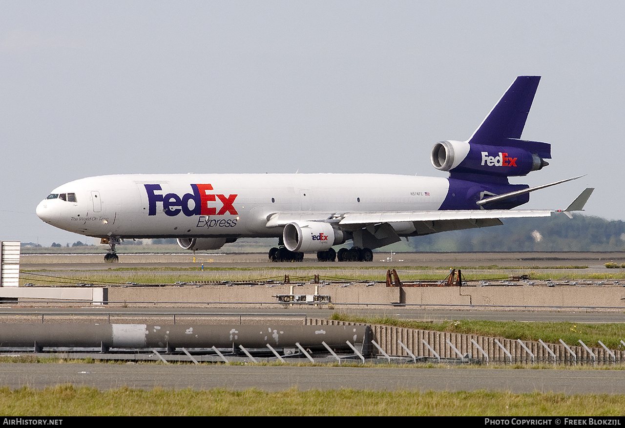 Aircraft Photo of N574FE | McDonnell Douglas MD-11F | FedEx Express - Federal Express | AirHistory.net #328325