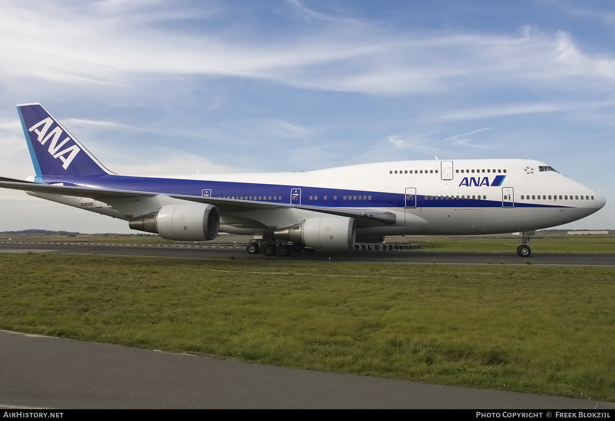 Aircraft Photo of JA8098 | Boeing 747-481 | All Nippon Airways - ANA | AirHistory.net #328329