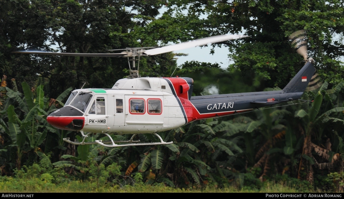 Aircraft Photo of PK-HMB | Bell 212 Twin Two-Twelve | Gatari Air Services | AirHistory.net #328335