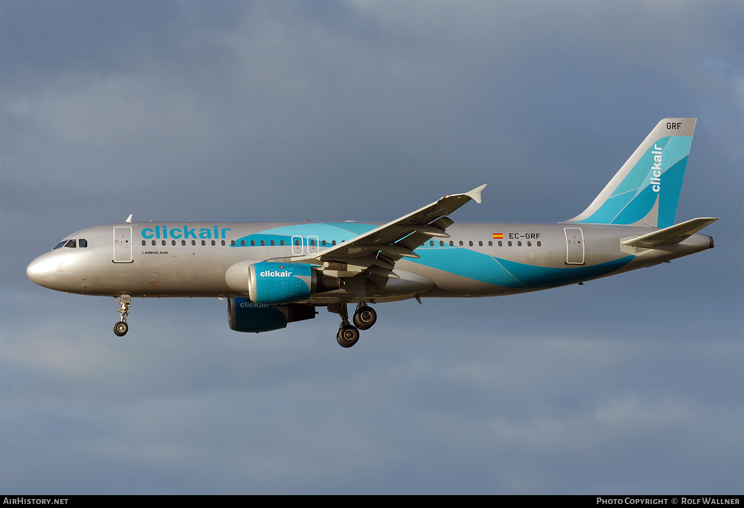 Aircraft Photo of EC-GRF | Airbus A320-211 | Clickair | AirHistory.net #328339