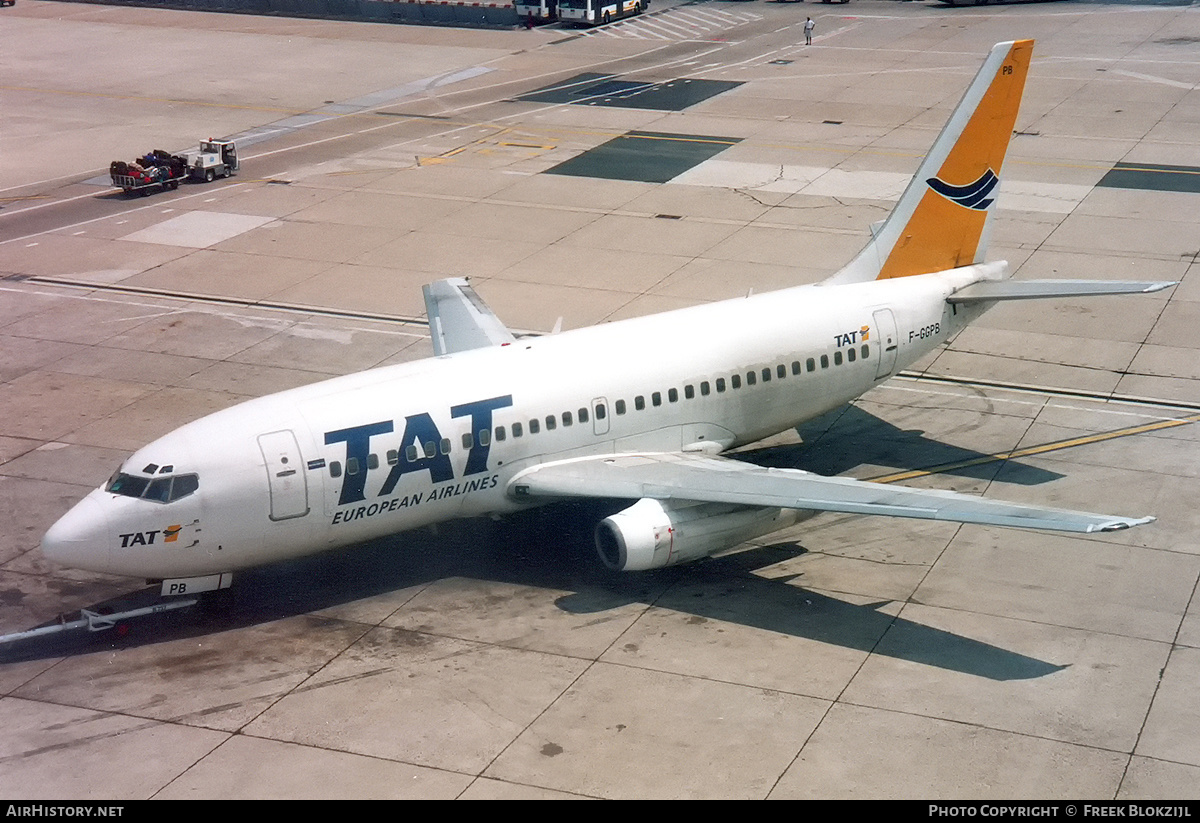 Aircraft Photo of F-GGPB | Boeing 737-242C | TAT European Airlines | AirHistory.net #328345