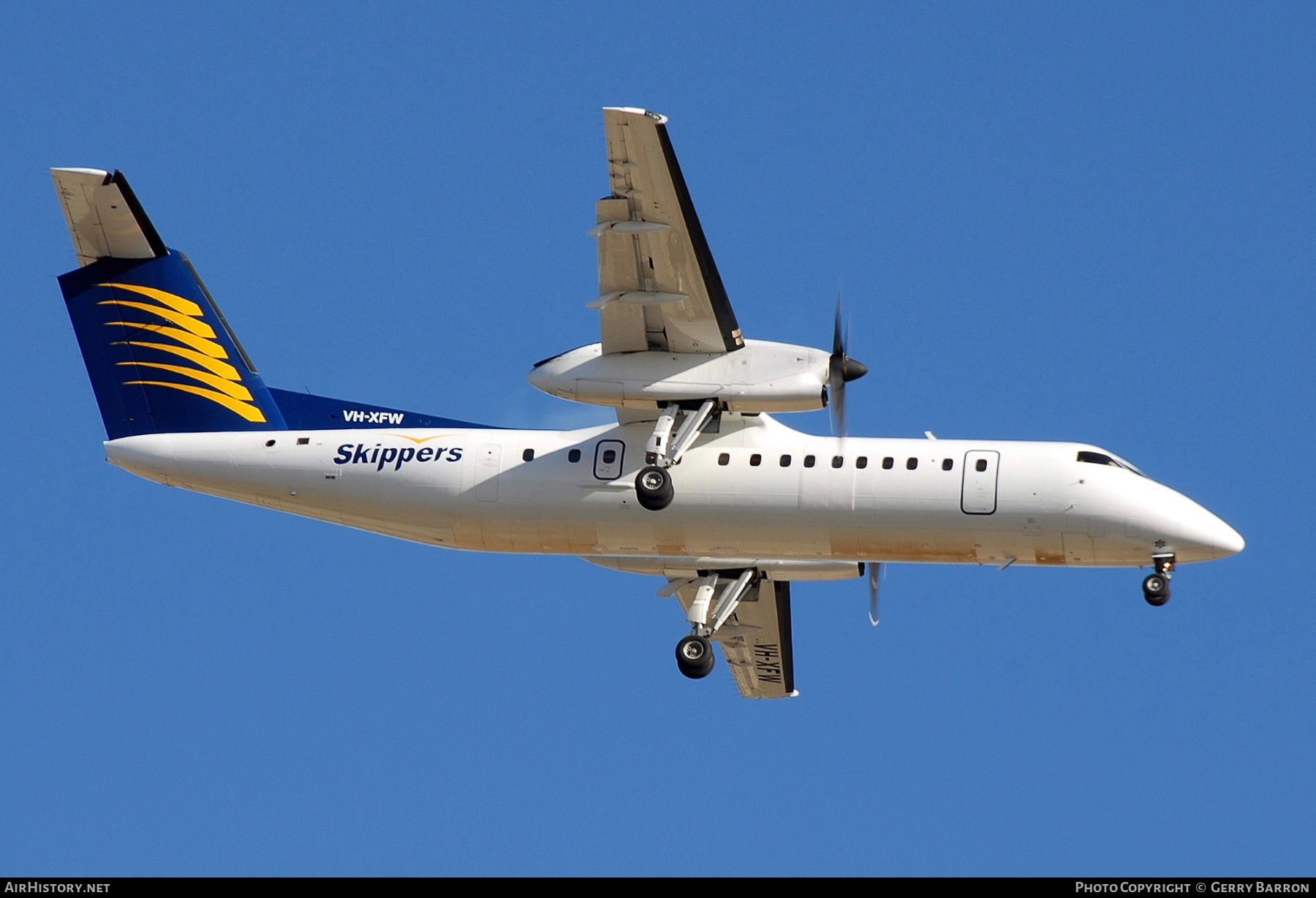 Aircraft Photo of VH-XFW | De Havilland Canada DHC-8-314A Dash 8 | Skippers Aviation | AirHistory.net #328346