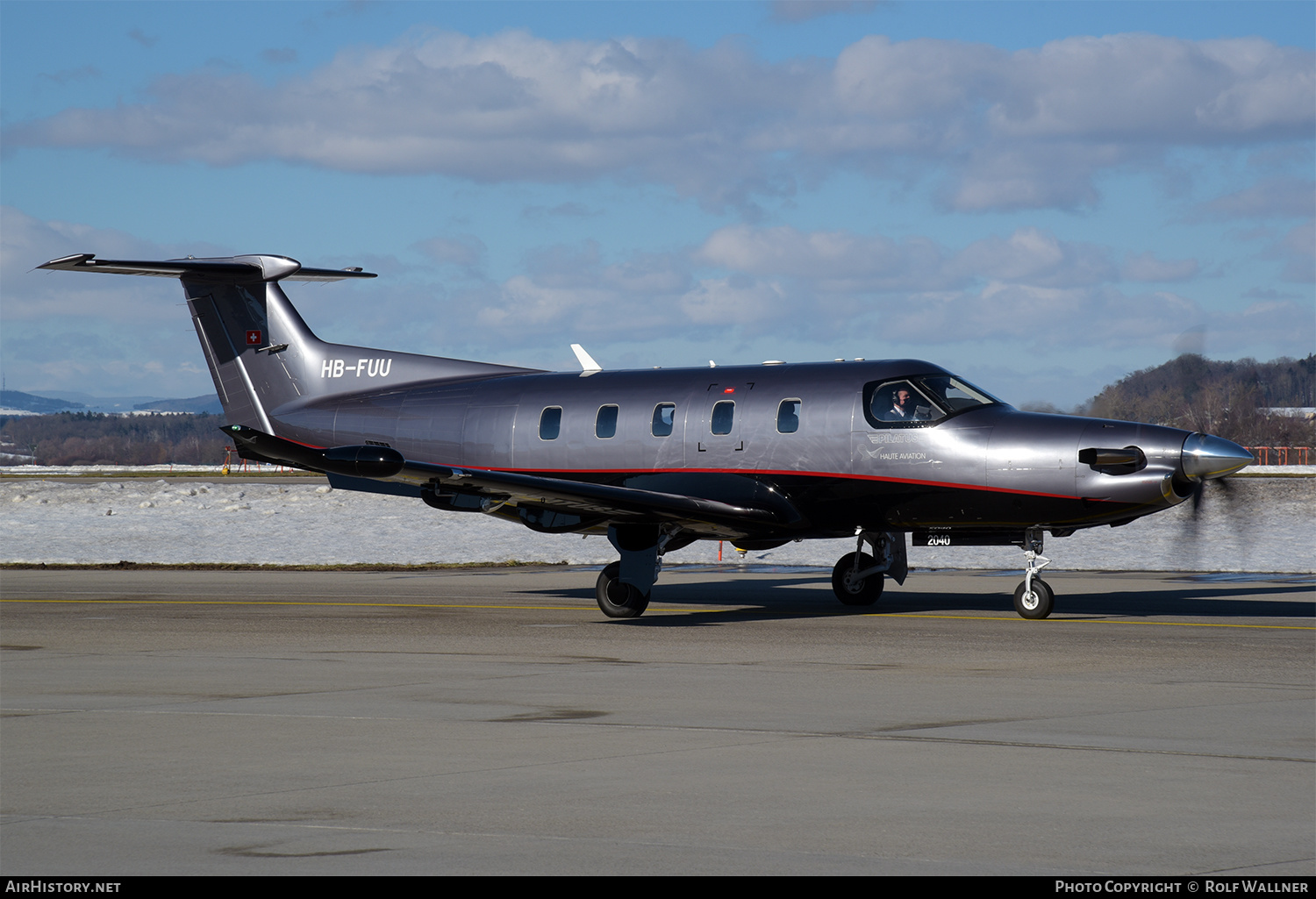 Aircraft Photo of HB-FUU | Pilatus PC-12NGX (PC-12/47E) | Haute Aviation | AirHistory.net #328353