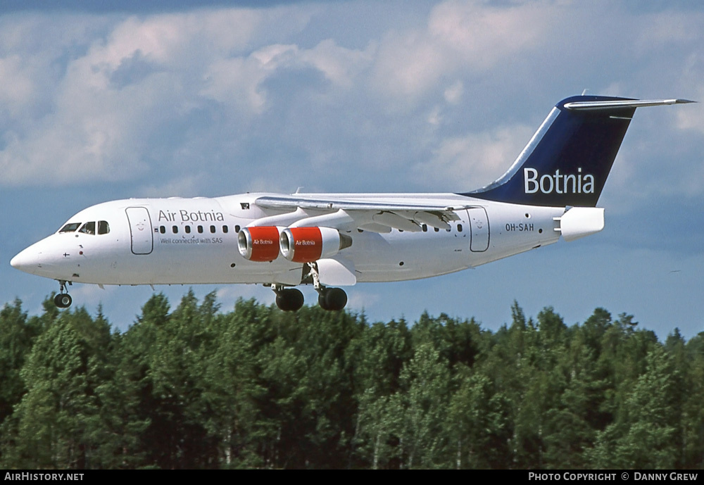 Aircraft Photo of OH-SAH | BAE Systems Avro 146-RJ85 | Air Botnia | AirHistory.net #328360