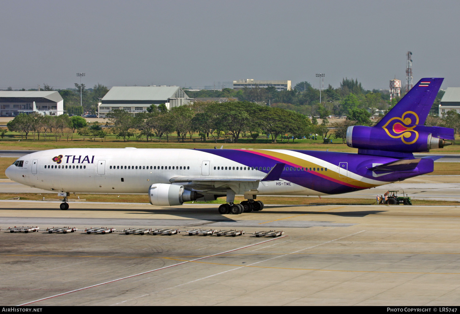 Aircraft Photo of HS-TME | McDonnell Douglas MD-11 | Thai Airways International | AirHistory.net #328362