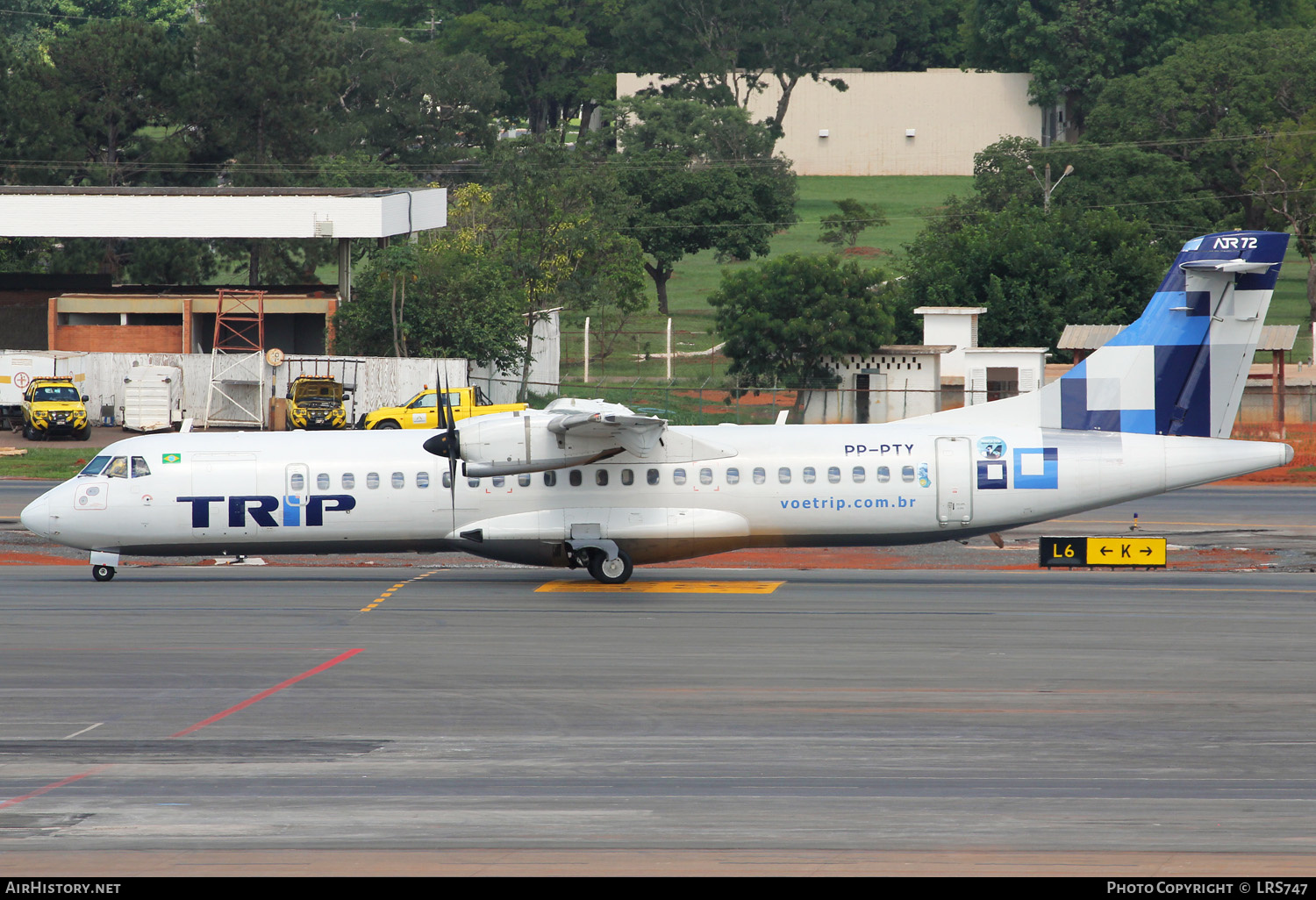 Aircraft Photo of PP-PTY | ATR ATR-72-500 (ATR-72-212A) | TRIP Linhas Aéreas | AirHistory.net #328375