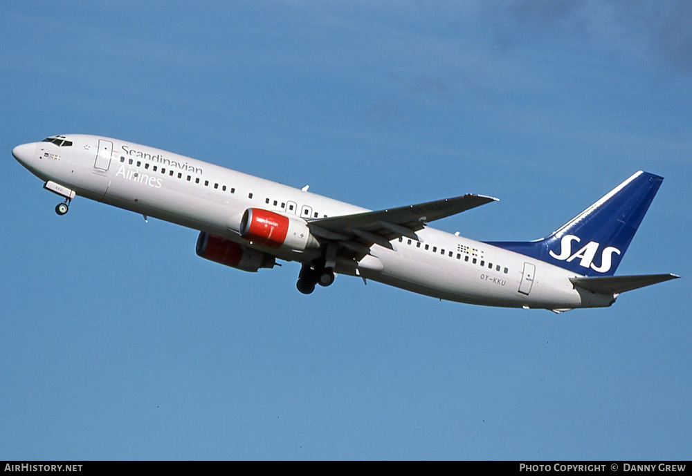Aircraft Photo of OY-KKU | Boeing 737-883 | Scandinavian Airlines - SAS | AirHistory.net #328396