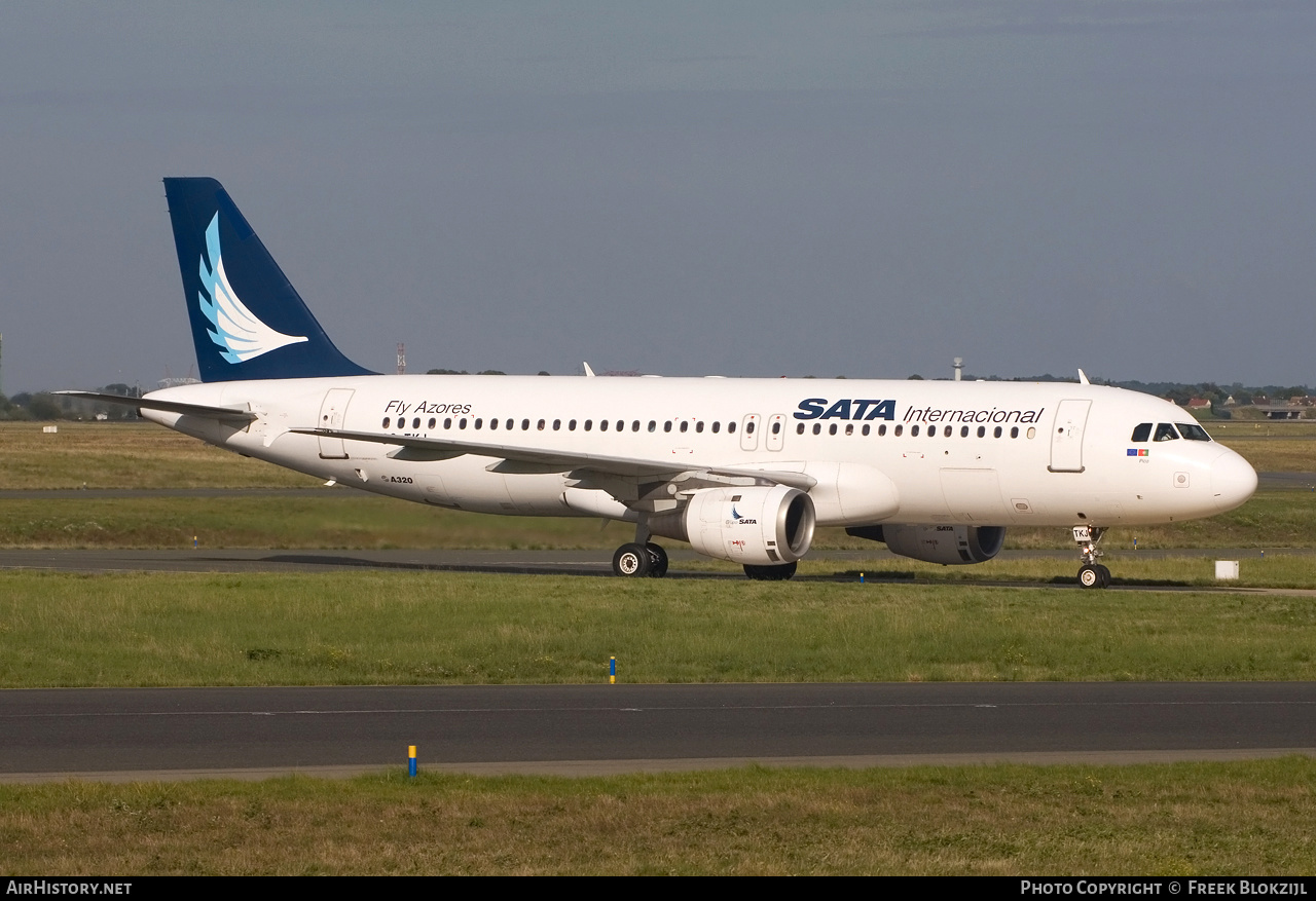 Aircraft Photo of CS-TKJ | Airbus A320-212 | SATA Internacional | AirHistory.net #328416