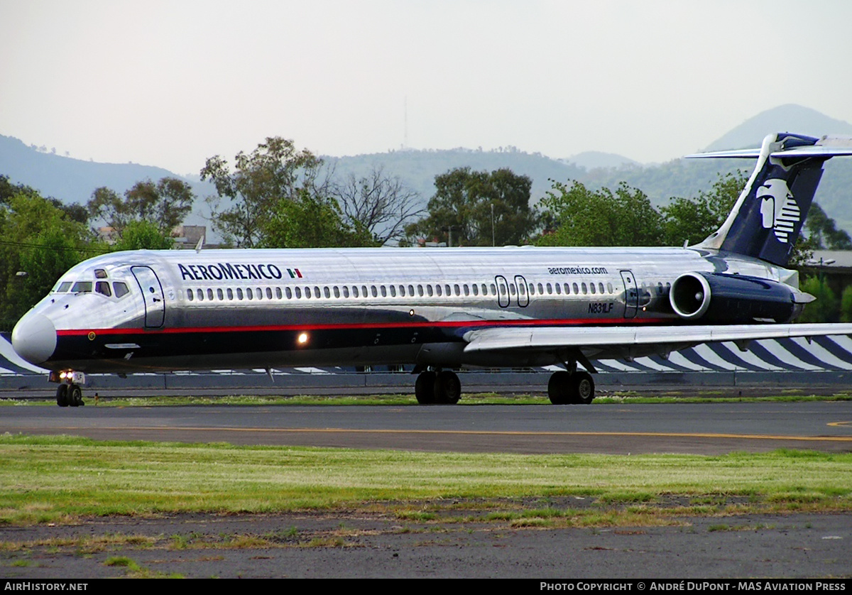 Aircraft Photo of N831LF | McDonnell Douglas MD-83 (DC-9-83) | AeroMéxico | AirHistory.net #328419