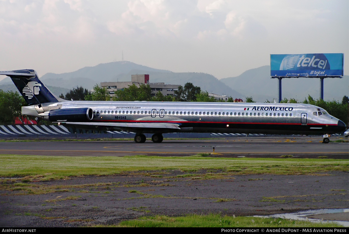 Aircraft Photo of N945AS | McDonnell Douglas MD-87 (DC-9-87) | AeroMéxico | AirHistory.net #328430