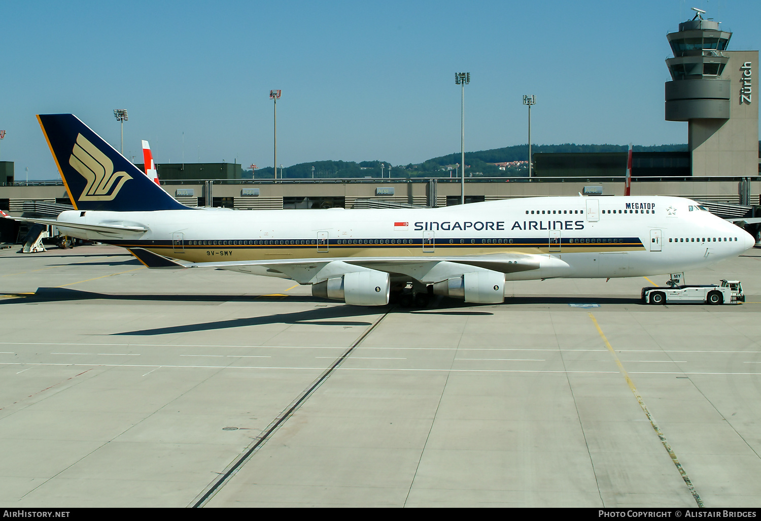 Aircraft Photo of 9V-SMY | Boeing 747-412 | Singapore Airlines | AirHistory.net #328450