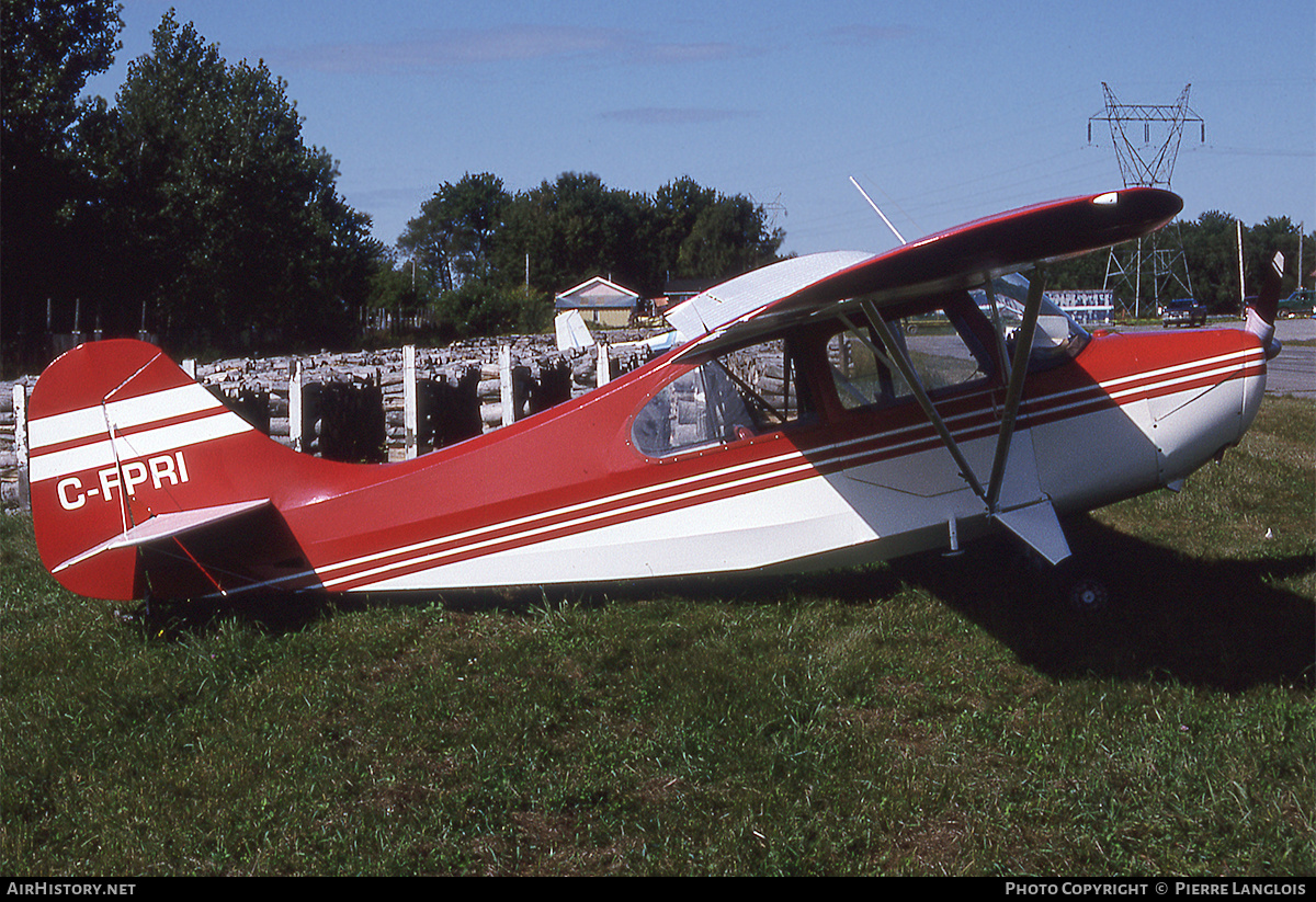 Aircraft Photo of C-FPRI | Aeronca 7AC Champion | AirHistory.net #328502