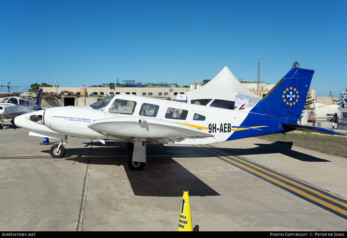Aircraft Photo of 9H-AEB | Piper PA-34-200T Seneca II | European Pilot Academy | AirHistory.net #328503