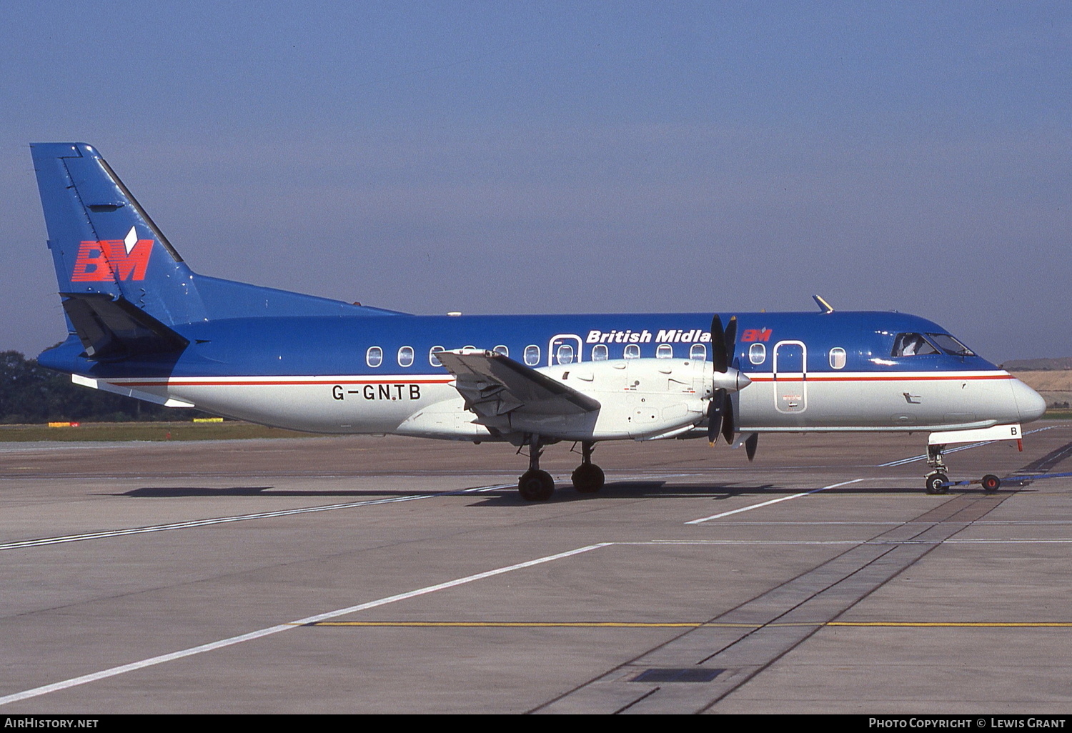 Aircraft Photo of G-GNTB | Saab-Fairchild SF-340A | British Midland Commuter | AirHistory.net #328519