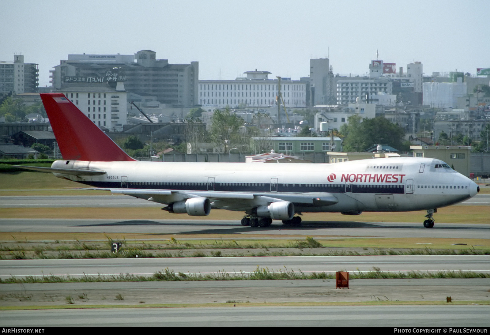 Aircraft Photo of N607US | Boeing 747-151 | Northwest Airlines | AirHistory.net #328546