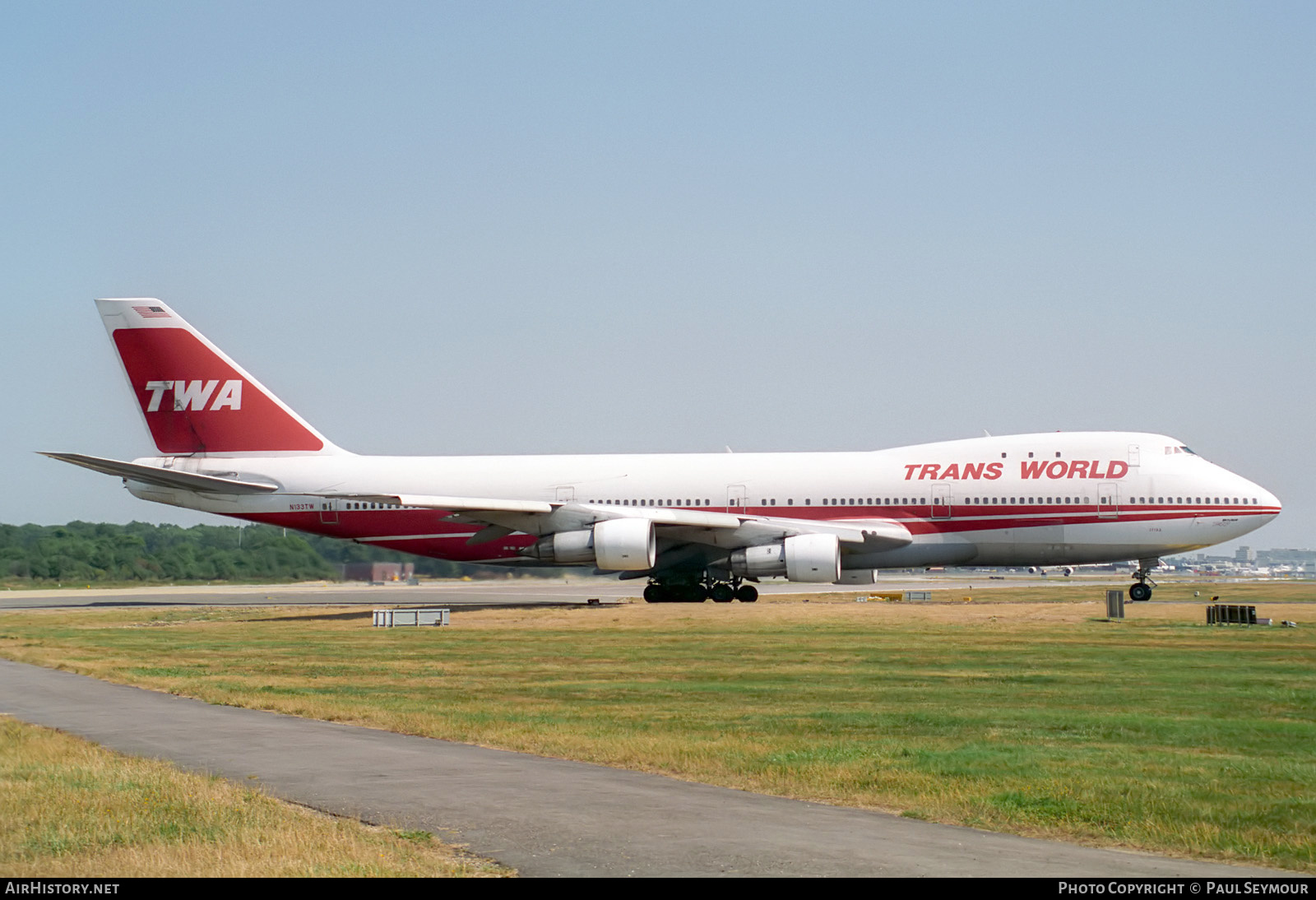 Aircraft Photo of N133TW | Boeing 747-156 | Trans World Airlines - TWA | AirHistory.net #328554