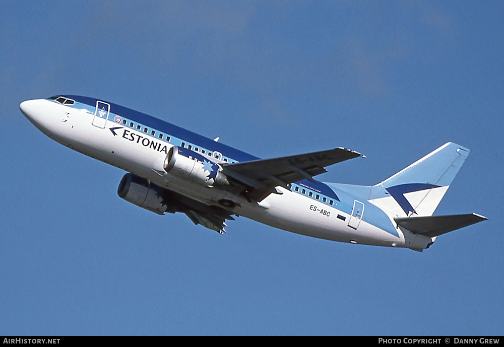 Aircraft Photo of ES-ABC | Boeing 737-5Q8 | Estonian Air | AirHistory.net #328583