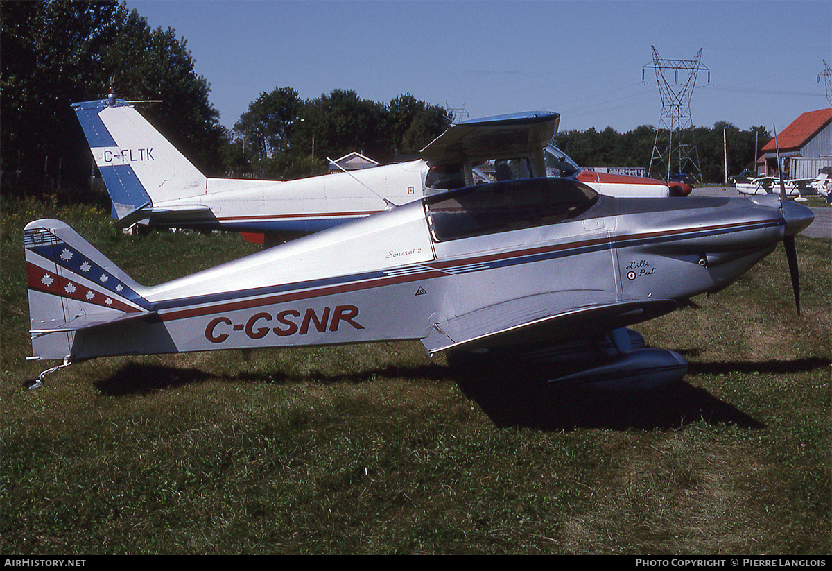 Aircraft Photo of C-GSNR | Monnett Sonerai IIL | AirHistory.net #328595