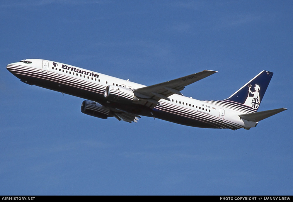 Aircraft Photo of SE-DZL | Boeing 737-804 | Britannia Airways | AirHistory.net #328606