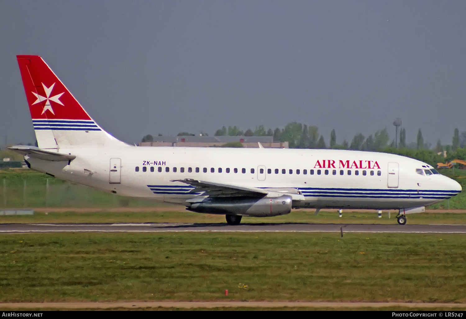 Aircraft Photo of ZK-NAH | Boeing 737-2Y5/Adv | Air Malta | AirHistory.net #328611